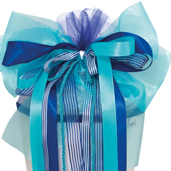 XXL-schoolschouderlint 'California blauw'