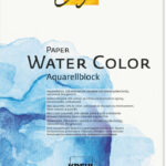 Creul Kunstenaarsblok Solo Aquarelpapier, 24x32 cm.