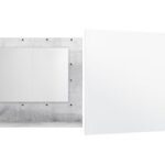 Bi-Office Wandbord van Tegels, 1.480 x 980 mm, Randloos