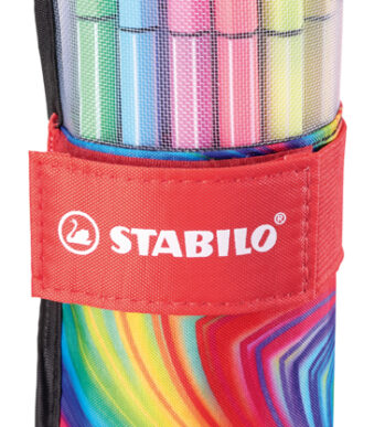 Stabilo viltstiften 68, etui 25 stuks, Arty editie.
