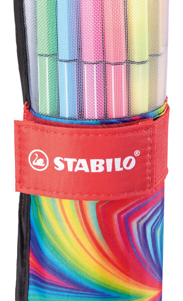 Stabilo viltstiften 68, etui 25 stuks, Arty editie.
