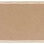 Kurken prikbord met houten frame, 90 x 60 cm