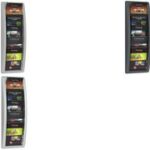 Wandhouder voor brochures Quick fit, formaat A5, aluminium kleurig.