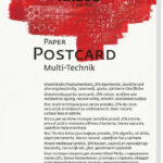 Kunstenaarsblok prentbriefkaarten, A6-formaat, 20 vellen