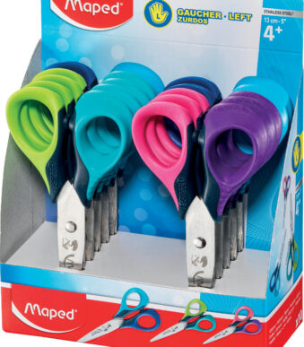 Maped knutselschaar Sensoft 3D, lengte 130 mm, displaydoos 10 stuks