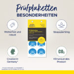 Controlelabels 'Gekeurd tot en met', 2025-2030