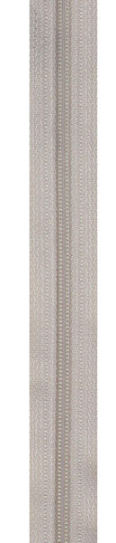 Cremekleurige ritssluiting van kunststof, 220 mm lang