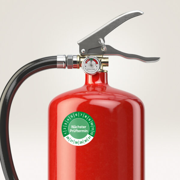 Controlestickers 'Volgende inspectie', 2026-31