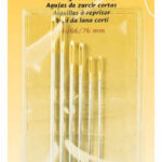 Vulgarennaalden set, kort, 6 delig