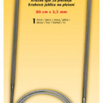 Breinaalden voor rondbreiwerk, 80 cm x 3,5 mm