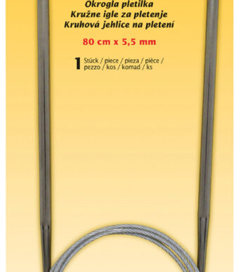 Ronde breinaalden, 800 mm x 4,5 mm