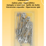 Veiligheidsspelden, kleur: zilver