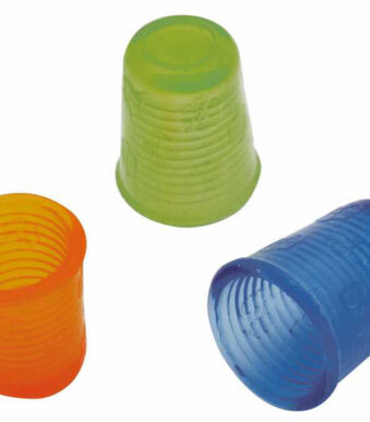 Gekleurde vingerhoedenset (3 stuks)