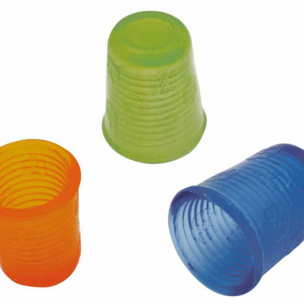 Gekleurde vingerhoedenset (3 stuks)