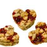 Hartegebakjes met cranberry, in portieverpakking