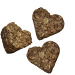 Chocolademueslirondjes in portieverpakking.