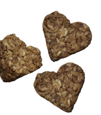 Chocolademueslirondjes in portieverpakking.