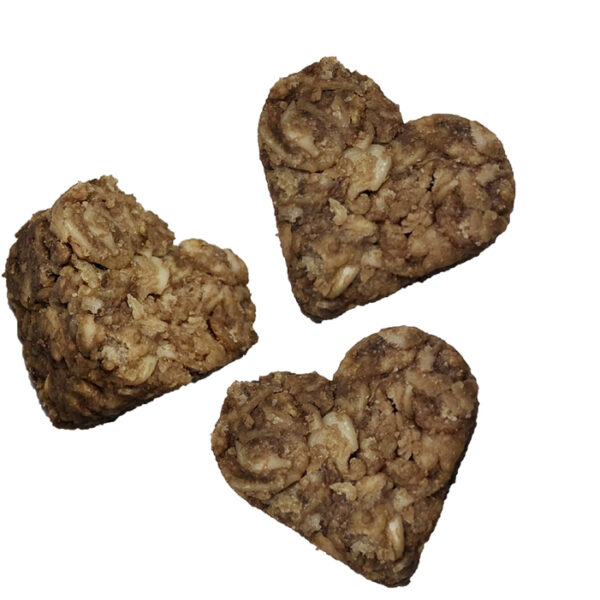 Chocolademueslirondjes in portieverpakking.