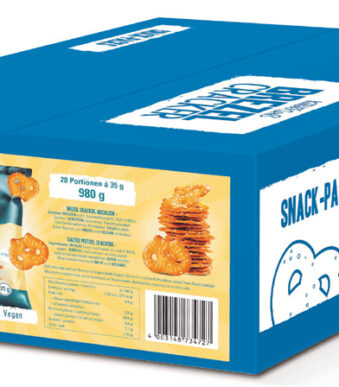 Knapperige zoutbroodjes in portieverpakking