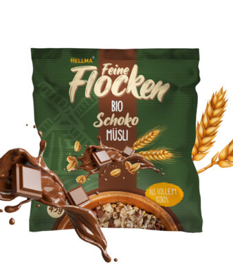 Bio chocolademueslirepen 45 g