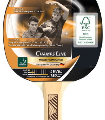 Tafeltennis batje 'Champs Line 150'