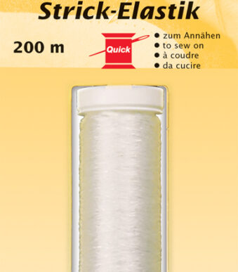 Rekbare breitouwtje, 200 meter, transparant