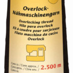 Bovenlockgaren 2.500 meter zwart