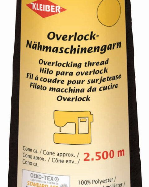 Bovenlockgaren 2.500 meter zwart