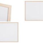 Whiteboard met houten lijst, 40x30 cm