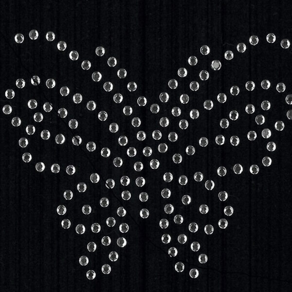 Kleiber Strass-applicatie 'Vlinder', 55 x 60 mm