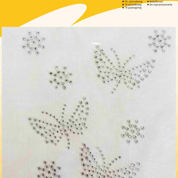 XL Strass-applicaties 'Vlinders & Sterren'