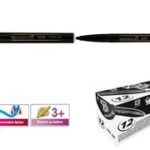 Viltstiften XL voor kinderen, zwart, 12 stuks