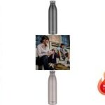 THERMOS thermos-drinkfles TC BOTTLE, 0,75 L, wijnrood