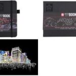 Sakura schetsboek/notitieboek, 210 x 148 mm, zwart