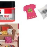 Marabu Textielverf 'Textiel Print', lampenblak, 100 ml