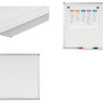 Bi-Office geëmailleerde whiteboard AYDA, 120 x 90 cm