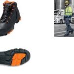 uvex 2 vetersluiting veiligheidsschoenen S3 SRC, maat 40, zwart/oranje