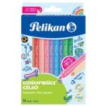 Pelikan Dubbelstift Kleurpotloden, Doos met 12 Stuks