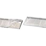 Toetsenbordstofhoes, transparant.