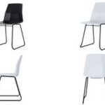 Bezoekerstoel Cube, set van 2, wit