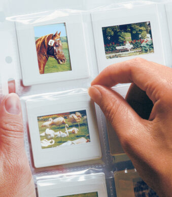 Hoesjes voor kleinbeelddia's 5x5 cm, transparant, polypropyleen