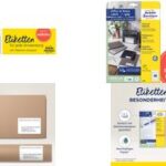 Universele etiketten kantoor en huis, 105 x 48 mm