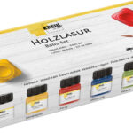 Creatieve houtverfset, 6 x 20 ml