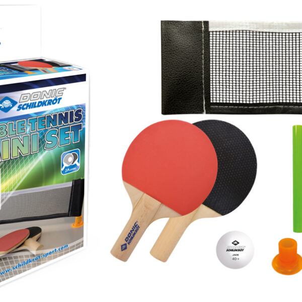 Mini tafeltennistafel-set