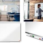 Nobo whiteboard Premium Plus stalen breedbeeld, 32 inch.