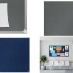 Nobo Vilten Bord Professional, 90 x 60 cm, blauw