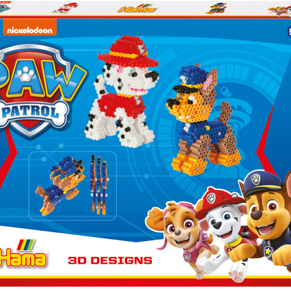 Kralenapplicatie midi 3D 'Paw Patrol', grote cadeauverpakking