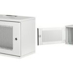 19" Wandbehuizing SOHO, ongemonteerd, 12 hoogtes, lichtgrijs.