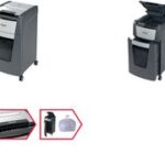 Rexel papierversnipperaar Optimum AutoVoeding+ 300X, kruisvouwen