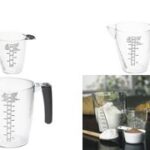 Transparante meetbeker van 0,25 liter